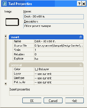  Tool Properties   Desk 30  60 in