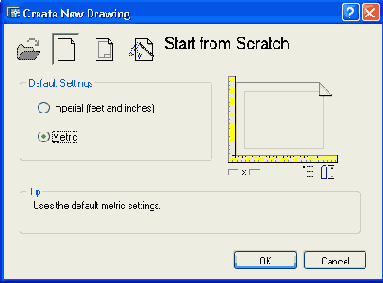   Create New Drawing