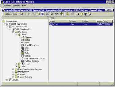   Microsoft SQL Server 2000
