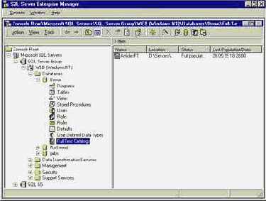   Microsoft SQL Server 2000
