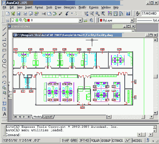 Пользовательский интерфейс AutoCAD