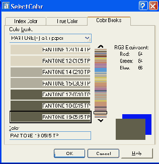   Select Color  Color Books