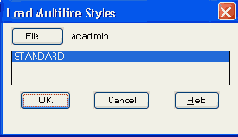   Load Multiline Styles